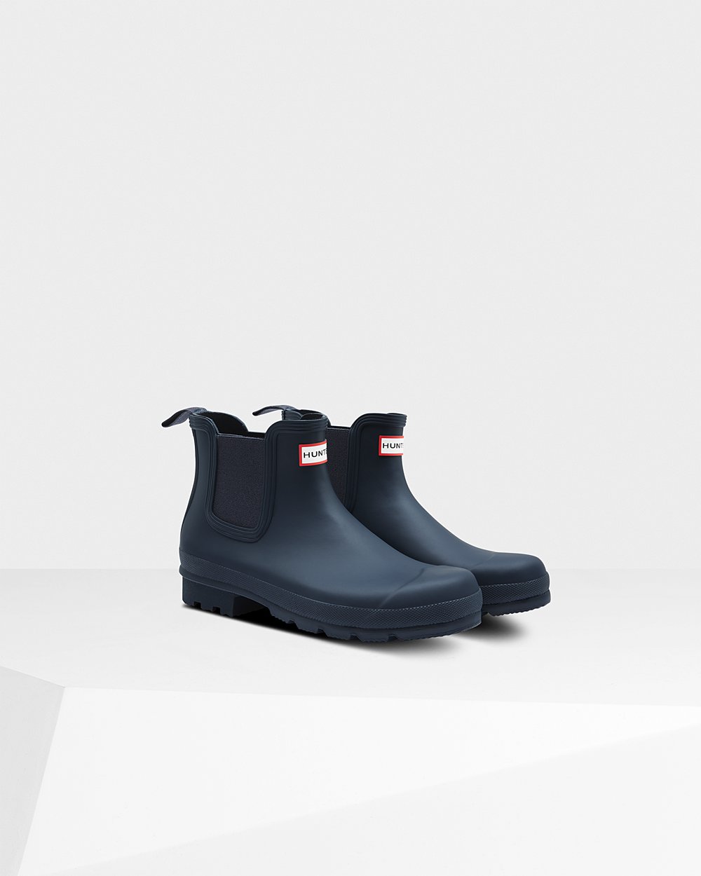 Botas Chelsea Hunter Homem Azul Marinho - Original - 46KPLRUBH